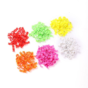 <span class=keywords><strong>100pcs</strong></span>/kantong Diameter Dalam 2.7/3/4/4.5/5 mm Cincin Kaki Kenari Cincin Kaki Burung Kecil Cincin Kaki Burung Merpati Cincin Kaki Burung Beo - Product Image 1