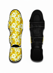 Protège-tibias d'arts martiaux personnalisés avec impression sérigraphique intégrale, nouvelle protection premium pour le kickboxing, le Muay Thai et le MMA - Product Image 5