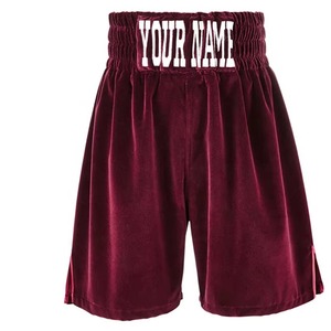 Shorts de boxe personnalisés de haute qualité en tissu satiné, imprimé sur toute la surface, doublure en mesh, cordon de serrage à la taille, vente en gros OEM - Product Image 4
