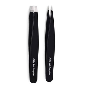 <b>Hair</b> <b>Removal</b> Kit Pointed Tweezers Precision Scissors Stainless Steel Eco-Friendly <b>Eyebrow</b> Tweezers Set for Women Ingrown Facial - Product Image 3