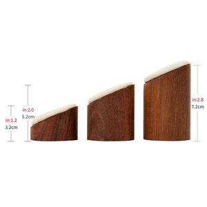 Expositor de Anillos de Madera de Tres Piezas, Elegante y de Calidad Premium, con Material Duradero, Decoración Creativa para el Hogar, Disponible en Oferta - Product Image 6