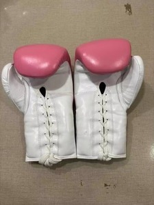 Gants de boxe en cuir de vachette cousus à la main, toutes tailles, logo personnalisé, prix de gros d'usine - Product Image 5