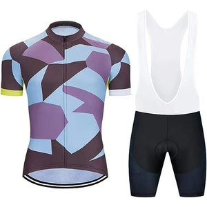 Vêtements de sport personnalisés de qualité supérieure, uniformes de cyclisme pour adultes unisexes, séchage rapide, respirant, polyester, logo et design personnalisés - Product Image 1