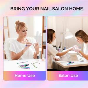 Kit de coupe-cuticules 4-en-1 en acier inoxydable, pousse-cuticules double face, coupe-ongles pour manucure et pédicure, portable et durable pour la maison - Product Image 2