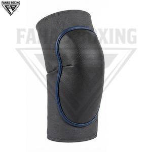 Rodilleras Protectoras Personalizadas con Acolchado Flexible y Compresión, Acabado Negro Elegante y Ribete Plateado para Seguridad Deportiva - Product Image 4