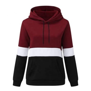 Women's High Quality 100% Cotton Oversized Pullover <b>Workout</b> <b>Hoodies</b> Soft Sweatshirts; Plain Sportswear - Product Image 2