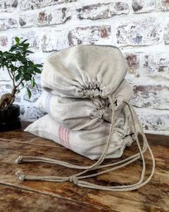 Wholesale Jute Bread <b>Bag</b> Custom Printed Eco Friendly Bread Packaging <b>Bag</b> - Product Image 1