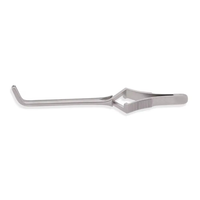 Pince à bouledogue DeBakey, morsures atraumatiques DeBakey, en acier inoxydable, ensemble d'instruments manuels pour chirurgie vasculaire