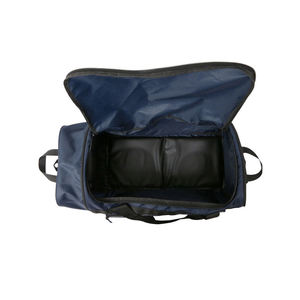 Nouvel article : Sac de sport unisexe bleu marine en polyester avec fermeture éclair et compartiment intérieur, 40-55L, décontracté et sportif - Product Image 6