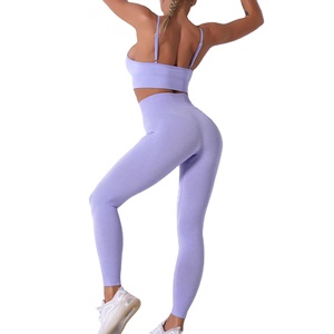 Leggings d'entraînement de qualité supérieure pour femmes Service OEM Plus Size Slim Fit Casual Confortable Gym Yoga Leggings pour les femmes - Product Image 4