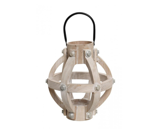 Portavelas y faroles de madera artesanales para bodas y eventos, soporte de velas de té estilo rústico premium para decoración del hogar y mesa. - Product Image 5