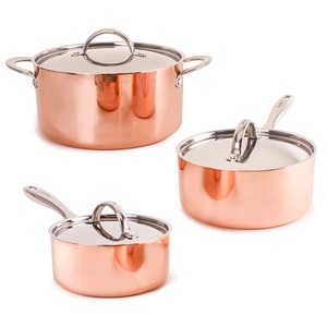 Traditional Turkish Sahan Copper Omelet <b>Pan</b> Authentic Hammered Copper Frying <b>Pan</b> with Brass Handles Tin-Lined Cooper Skillet for - Product Image 5