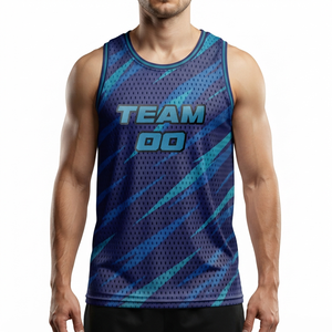 High Quality <b>Personalised</b> Men's Basketball Jersey Latest Breathable Mesh 100% Polyester Quick Dry Elastic Waist Custom Print - Product Image 5