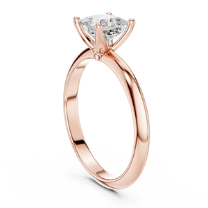 แหวนแต่งงานแฟชั่น Aries Jewel Classic Bezel Set ทองคำแท้ 14K เพชรเจ้าหญิงทรงเหลี่ยม 1 กะรัต เพชรเพาะเลี้ยงในห้องปฏิบัติการ IGI ของขวัญวันครบรอบ - Product Image 6