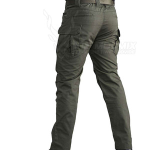 2026 Men Cotton <b>Cargo</b> <b>Work</b> Pants Abrasion Resistant Multiple Pockets Uniform Type Workwear - Product Image 5