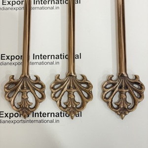 Ensemble de couverts de luxe en acier inoxydable avec manche Fleur-de-Lis, compatible lave-vaisselle et léger, pour 7 à 9 personnes - Product Image 2