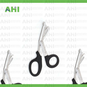 กรรไกรตัดผ้าพันแผล AHI Medical หลายสี สำหรับแพทย์ฉุกเฉิน ทำจากสแตนเลส เหมาะสำหรับพยาบาลและบุคลากรทางการแพทย์ - Product Image 3