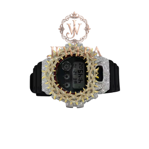 Reloj Deportivo Mossinate de Goma con Diamantes Reales, el Más Vendido, para un Lujo Diario a un Precio Accesible - Product Image 1