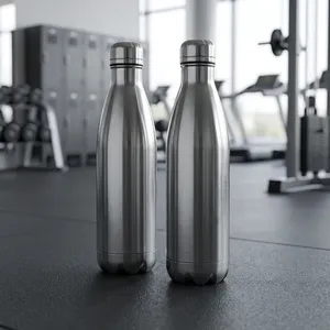 Botella de Acero Inoxidable Aislada de Alta Calidad de 750 ml, Termo con Tapa Hermética para Bebidas Frías y Calientes - Product Image 1