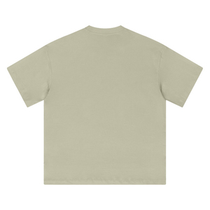 OEM Spring Summer 260g Knitted 100% Cotton Washed Eco-Friendly Heavyweight Quick-drying Blank Print Sports Style Men's Front - Product Image 2