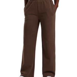 Pantalones cargo para mujer, pantalones deportivos casuales de color sólido, pantalones holgados tipo jogger en venta - Product Image 1