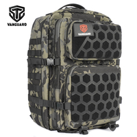 Sac à dos tactique Oxford 600D de haute qualité, grande capacité (36-56L), résistant à l'eau, système Molle, pour activités de plein air, vente en gros sur mesure