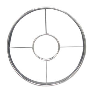 Coupe-beignets en acier inoxydable de grande taille, outil de pâtisserie, coupe-anneau en acier inoxydable, accessoire de cuisine durable - Product Image 3