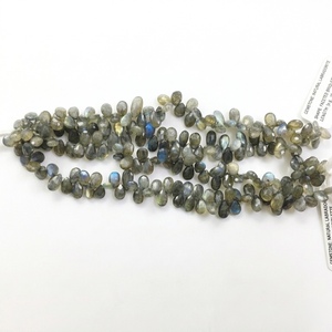 Natural Labradorite AAA Quality Tear Drop Shape <b>Loose</b> <b>Beads</b> For Jewelry Making Stone <b>Beads</b> - Product Image 3