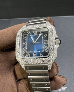 Reloj Mecánico Cuadrado de Alta Calidad con Esfera Azul GPS, Correa de Acero Inoxidable, Calendario Automático, Resistente al Agua 3BAR, 42mm, Unisex - Product Image 5