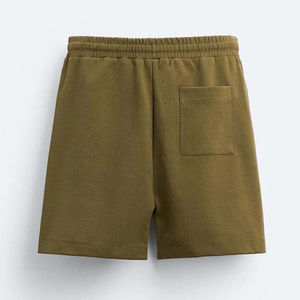 Nouveauté : Ensemble short deux pièces pour homme, style streetwear décontracté, impression de logo personnalisée, 100% coton, séchage rapide - Product Image 2