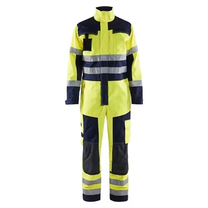 Overol de Seguridad Personalizado Premium con Tiras Reflectantes, Bolsillos Utilitarios, Ropa de Trabajo Industrial Cómoda - Product Image 4
