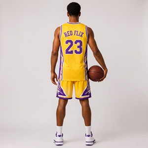 Uniforme de Baloncesto Cómodo para Entrenamiento y Competición Uniforme de baloncesto de alta calidad con ajuste flexible y control de humedad - Product Image 5