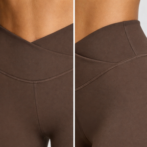 <b>Women's</b> Eco-Friendly Plus Size Quick-Drying Breathable Spandex/Nylon Outdoor Running Yoga Pants Tummy Elastic V-Waist <b>Leggings</b> - Product Image 4