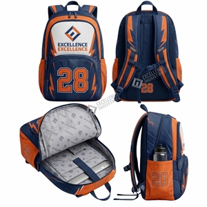 Sac à dos d'entraînement de football, sac de sport pour équipement, sac léger pour équipe athlétique, sac de voyage durable pour l'extérieur - Product Image 5