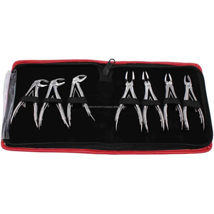 Kit de 7 Piezas de Fórceps para Extracción Dental Pediátrica, Patrón Americano Superior e Inferior, Acero Inoxidable, Autoclavable, Instrumentos Quirúrgicos Duraderos - Product Image 5