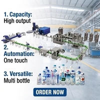 Usine de production d'eau minérale en bouteille clé en main complète : prix et coût de la machine à vendre