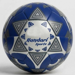 Kandari Sports Soccer <b>Ball</b> Size 5 Durable Lightweight Indoor/Outdoor Training Football Gray White Design - Product Image 2