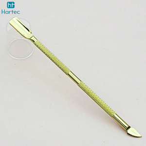 เครื่องมือดันหนังกำพร้าเล็บสีทองคุณภาพพรีเมียมความแม่นยำสูงแบบกำหนดเองสำหรับร้านเสริมสวยและงานศิลปะบนเล็บ - Product Image 3