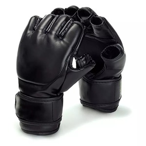 ถุงมือชกมวย MMA หนัง PU ผลิตตามสั่งจากโรงงาน ปิดแบบตีนตุ๊กแก สวมใส่สบาย เหมาะสำหรับทุกเพศ ใช้สำหรับฝึกซ้อมในยิม คุณภาพสูง - Product Image 6