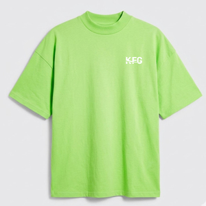 T-shirt ample 100 % coton doux pour homme, couleur unie, épaules tombantes, manches courtes, respirant, écologique, mode estivale quotidienne et urbaine - Product Image 1