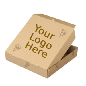 Cajas de Pizza Corrugadas Personalizadas al por Mayor, Empaque de Kraft de Grado Alimenticio con Impresión de Logotipo - Product Image 2