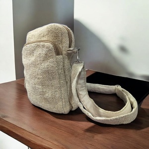 2024 xu hướng thân thiện với môi Vegan gai unisex Bohemian cổ điển thời trang tùy chỉnh thực hiện bền dây kéo Trọng lượng nhẹ Túi Messenger - Product Image 3