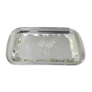 Stainless Steel Laser Cut Partition Plate <b>Tray</b> and <b>Dinner</b> Plate Modern Design Dishwasher Safe Eco-Friendly - Product Image 3