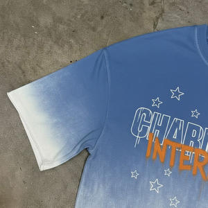 Camiseta Oversize Personalizada para Hombre, Estilo Urbano, de Algodón Pesado con Gráficos y Lavado Ácido, Corte Boxy - Product Image 4