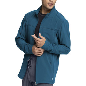 Vestes d'uniformes médicaux unisexes extensibles et tendance, avec logo personnalisé, pour hommes, grandes tailles, pour médecins, infirmiers et personnel hospitalier - Product Image 2