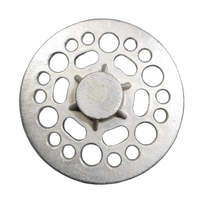 Disque à fentes en acier inoxydable de qualité supérieure, certifié ISO 9001, usiné avec précision par CNC, composant OEM pour machines industrielles