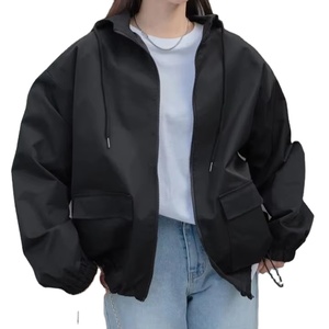 Chaqueta de Invierno de Diseño Moderno con Hombros Caídos y Cremallera Premium, Chaqueta de Mujer de Venta Caliente, Suave, Cómoda y Acogedora - Product Image 1