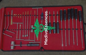 Kit Completo de Buccotomía, Instrumentos Dentales Equinos para Caballos, Reutilizables, de Acero Inoxidable Alemán, Herramientas Veterinarias Médicas Mediva - Product Image 2