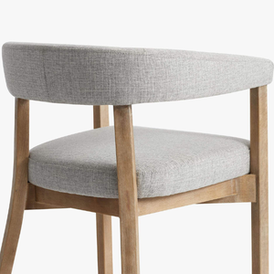 เก้าอี้รับประทานอาหารสไตล์โมเดิร์น ทำจากไม้สัก สำหรับตกแต่งบ้านและเฟอร์นิเจอร์ห้องรับประทานอาหาร - Product Image 4