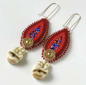 Boucles d'oreilles pendantes faites à la main de style bohème pour femmes et filles, bijoux ethniques indiens tendance - Product Image 4